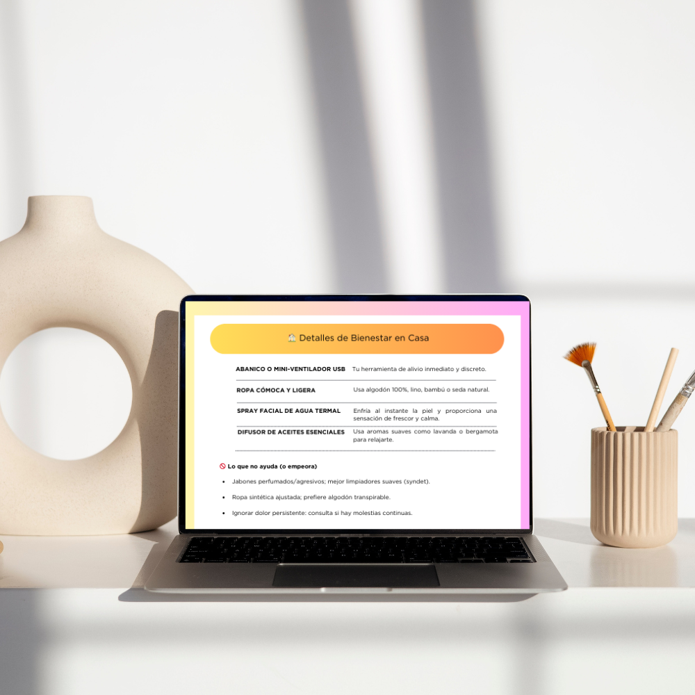 Manual de bienestar para menopausia